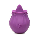 Bloomgasm Wild Violet 10X Licking Clitoral Vibrator Clit Ticklers and Pulsators